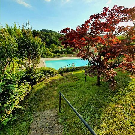 Appartamento Stropea Con Giardino Privato E Piscina Soiano Del Lago Bagian luar foto